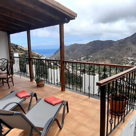 Casa La Sabina Roja 1 - Casa Con Impresionantes Vistas Sobre Hermigua Y El Mar Exteriör bild