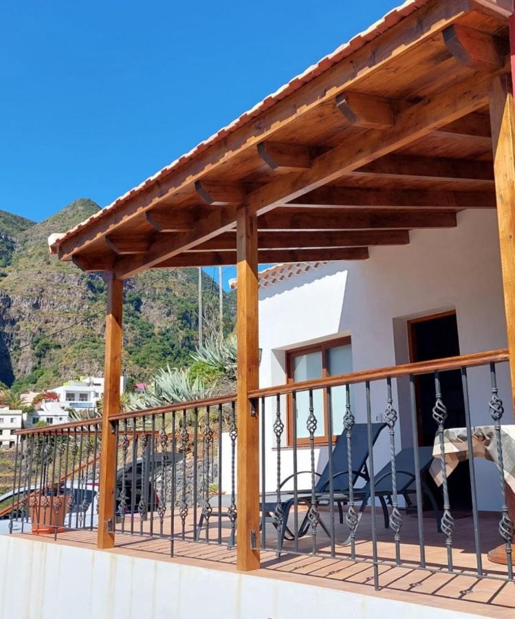Casa La Sabina Roja 1 - Casa Con Impresionantes Vistas Sobre Hermigua Y El Mar Exteriör bild