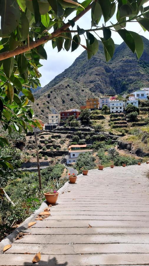Casa La Sabina Roja 1 - Casa Con Impresionantes Vistas Sobre Hermigua Y El Mar Exteriör bild