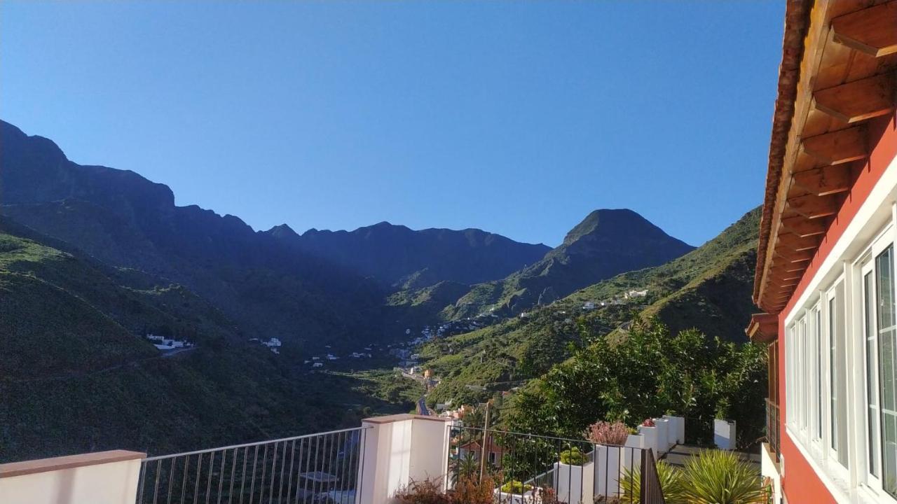 Casa La Sabina Roja 1 - Casa Con Impresionantes Vistas Sobre Hermigua Y El Mar Exteriör bild