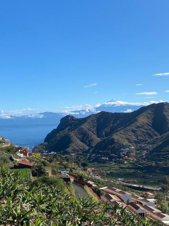 Casa La Sabina Roja 1 - Casa Con Impresionantes Vistas Sobre Hermigua Y El Mar Exteriör bild