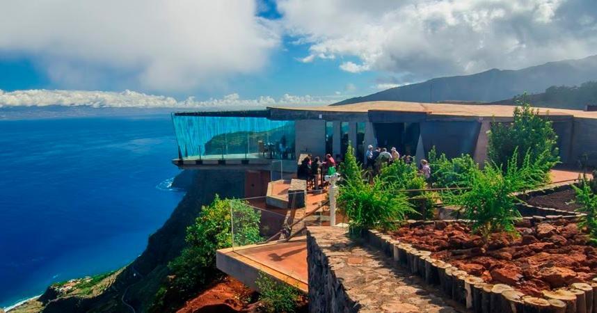 Casa La Sabina Roja 1 - Casa Con Impresionantes Vistas Sobre Hermigua Y El Mar Exteriör bild