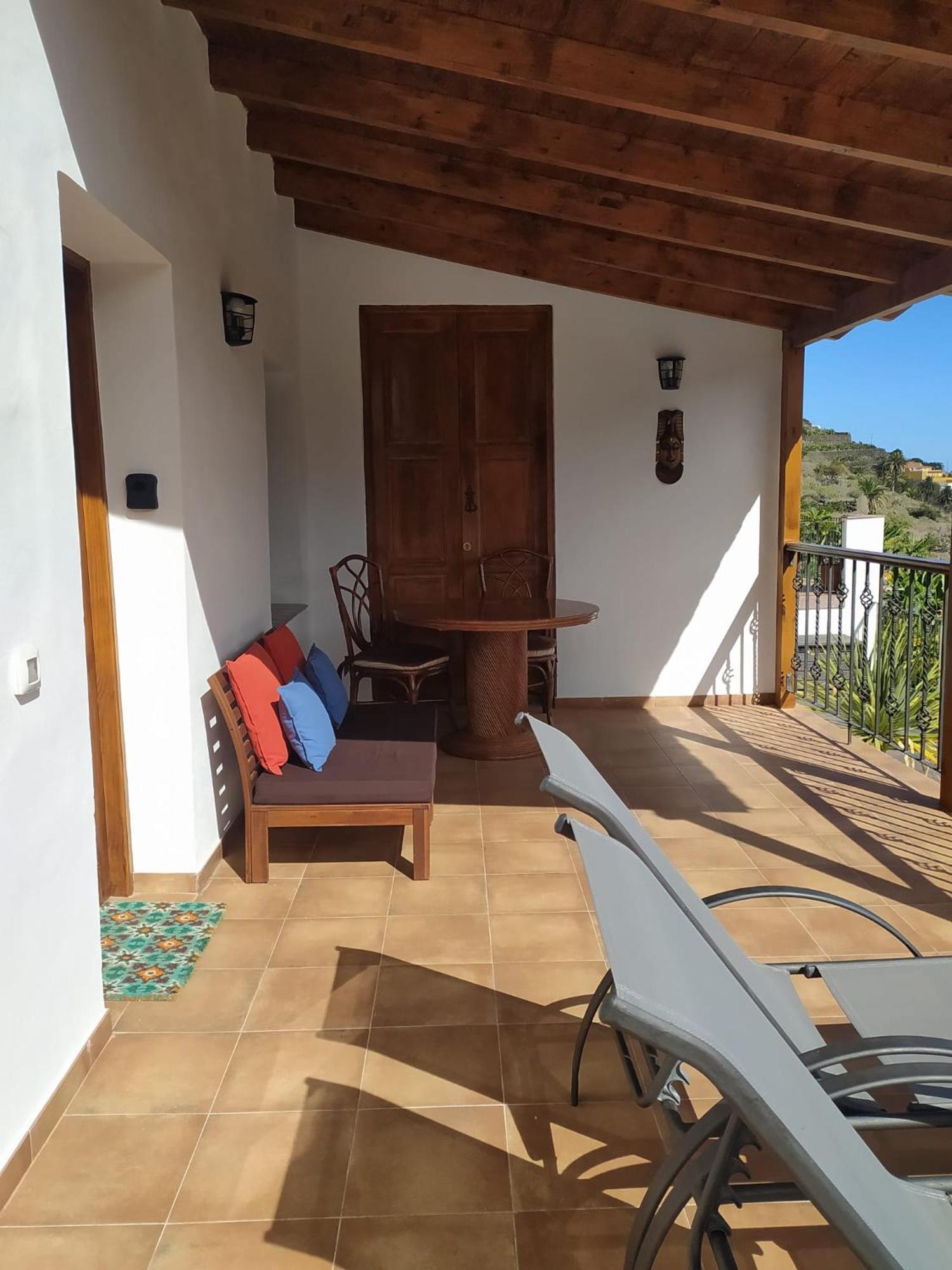 Casa La Sabina Roja 1 - Casa Con Impresionantes Vistas Sobre Hermigua Y El Mar Exteriör bild